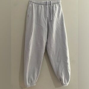 VS PINK Lavender Bling Sweatpants Logo Rhinestone Joggers